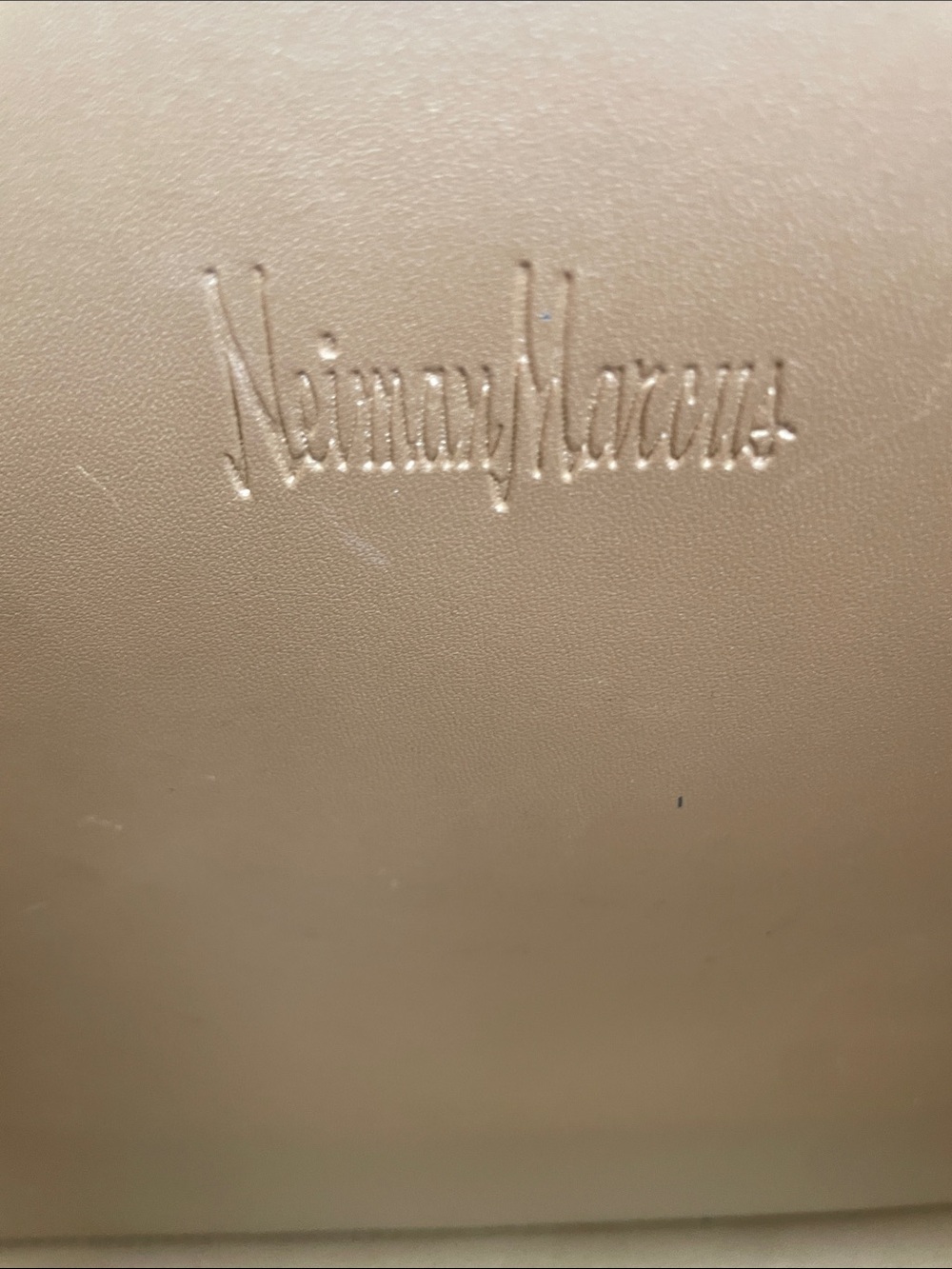 Neiman Marcus Navy Tassel Tote Bag - Classic Everyday Shoulder Bag - Picture 5 of 8